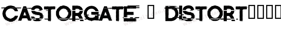 Castorgate - Distort字体转换